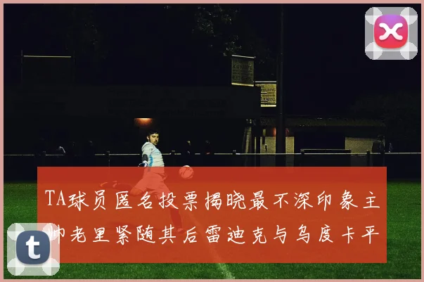 TA球员匿名投票揭晓最不深印象主帅老里紧随其后雷迪克与乌度卡平分秋色